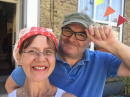 VE Day with bunting!